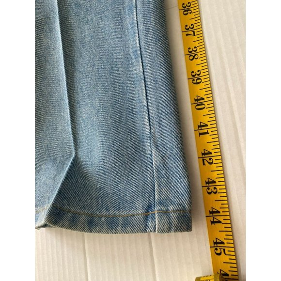 Vintage Perry Ellis America Mens Light Blue Cotton5-Pocket Jeans Size 35X32 - Picture 7 of 10
